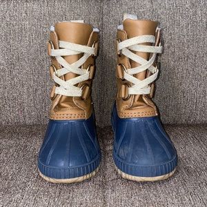 GAP Kids Metallic Duck Rain Boots - Waterproof
